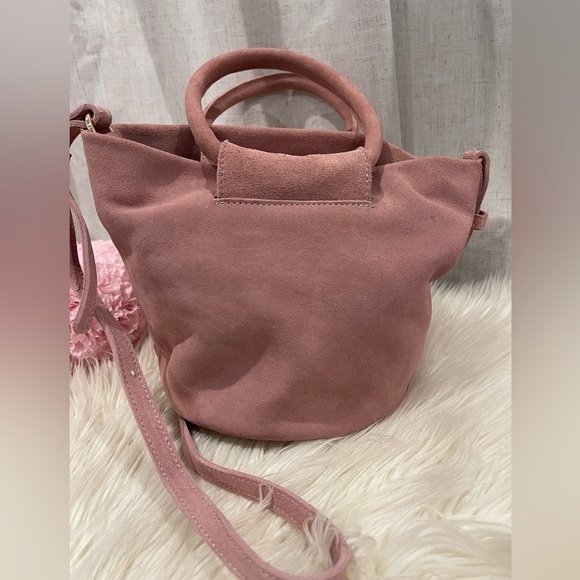Monserat De Lucca 100% Cow leather Suede Bags - Picture 1 of 15